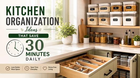Kitchen Organization Ideas That Save 30 Minutes Daily