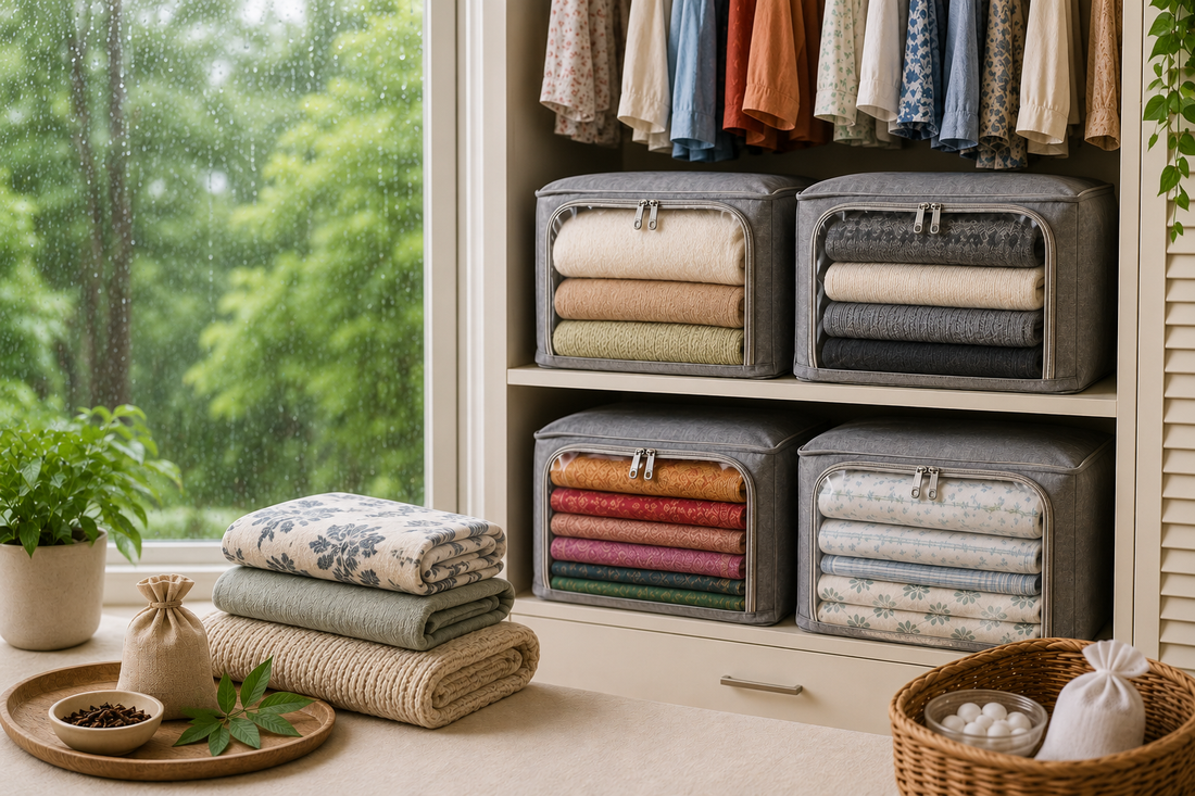 Monsoon Storage Tips: Keep Clothes, Blankets & Bedding Fresh and Mold-Free