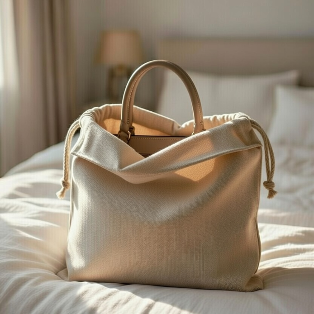 Chambray handbag cover