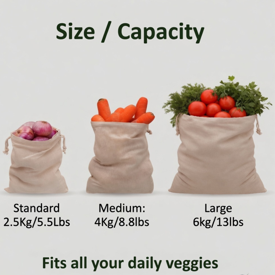 Cotton Fridge bags
