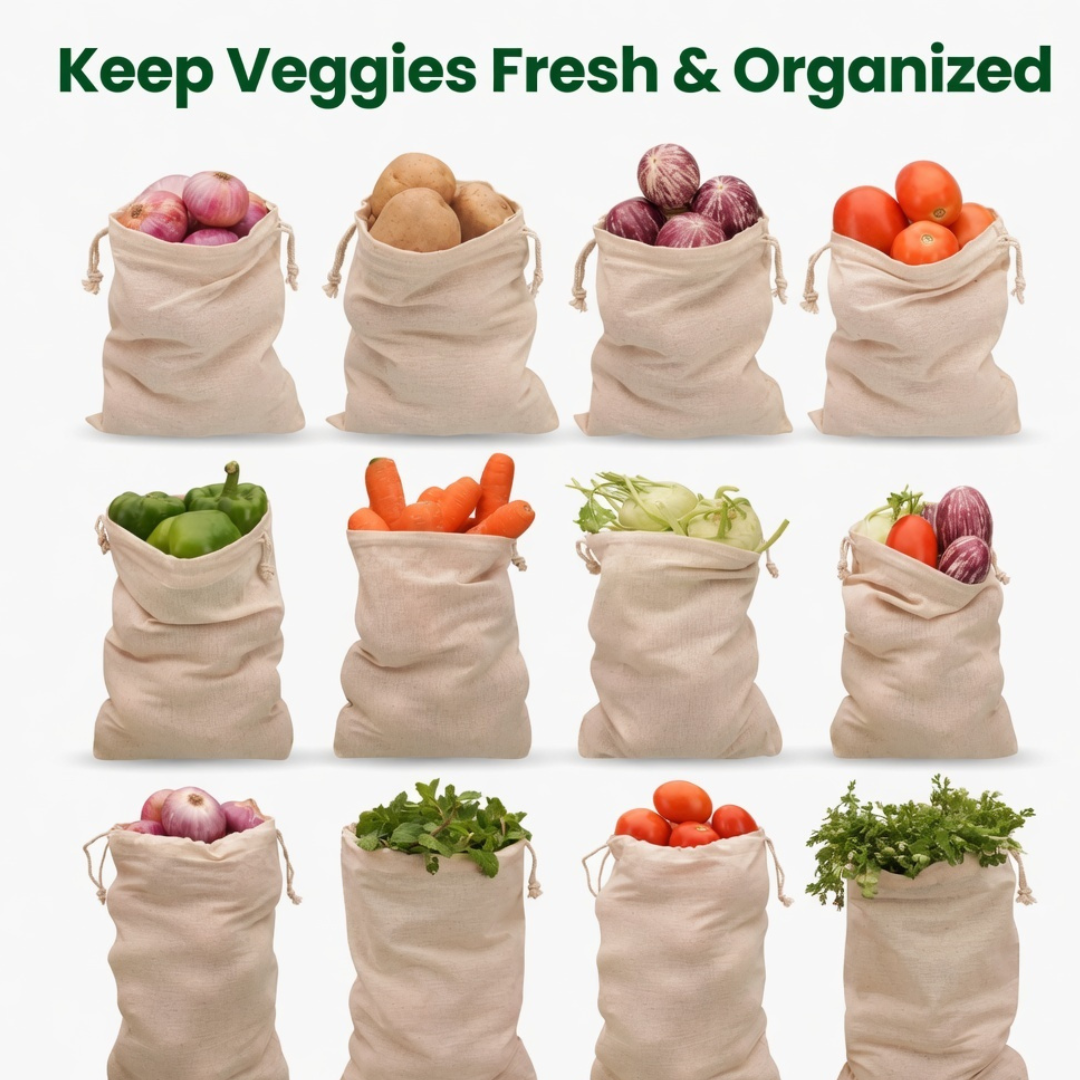 Cotton Fridge bags