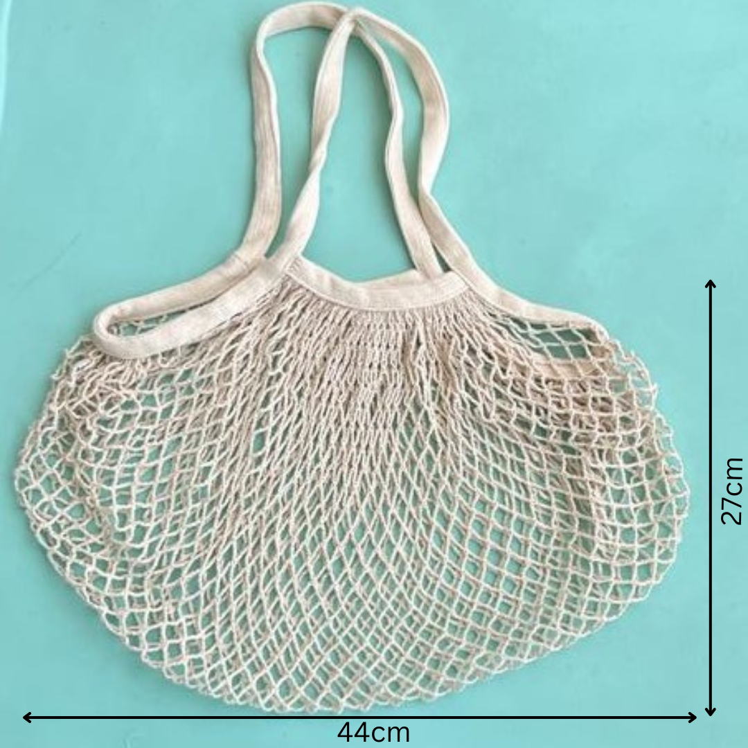 Cotton mesh grocery bag